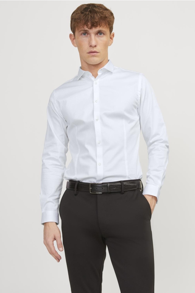 JJPRPARMA SHIRT L/S NOOS 12097662 White